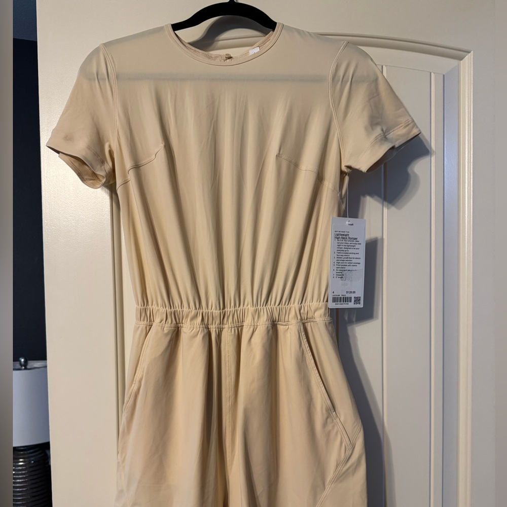 LULULEMON Prosecco Lightweight High-Neck Romper